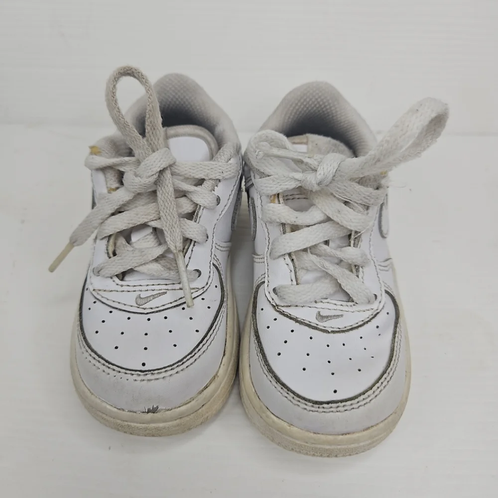 Nike Baby Boy's Nike Force 1( Infant/Toddler) White size 6 - Picture 2 of 12